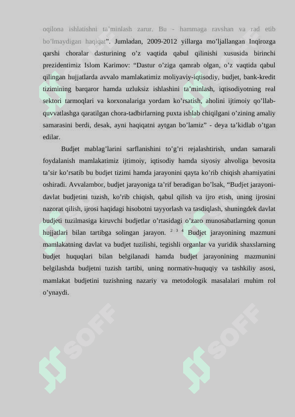 Budjet munosabatlarining qonuny huquqiy asoslari K 5