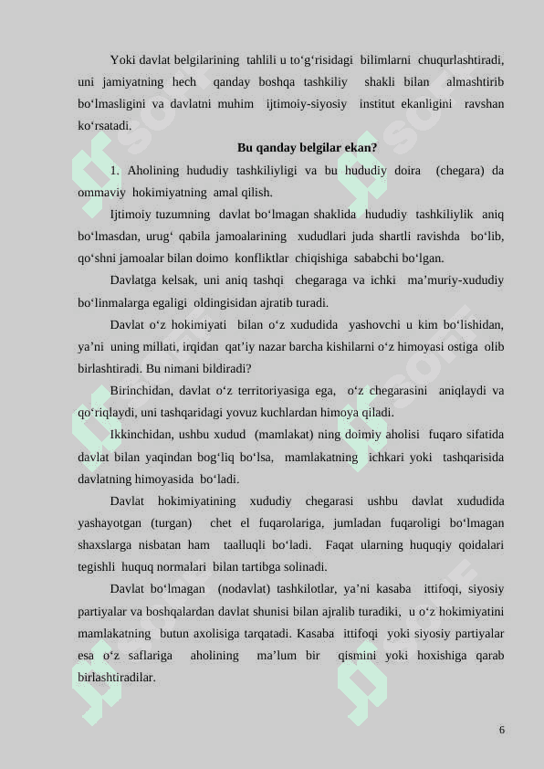 Davlat  belgilari  M 6