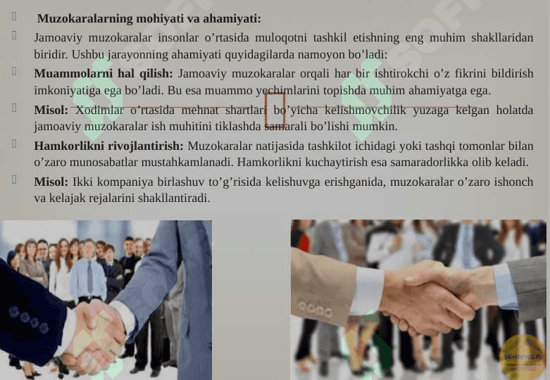 Jamoaviy muzokaralar olib borish tartibi 5