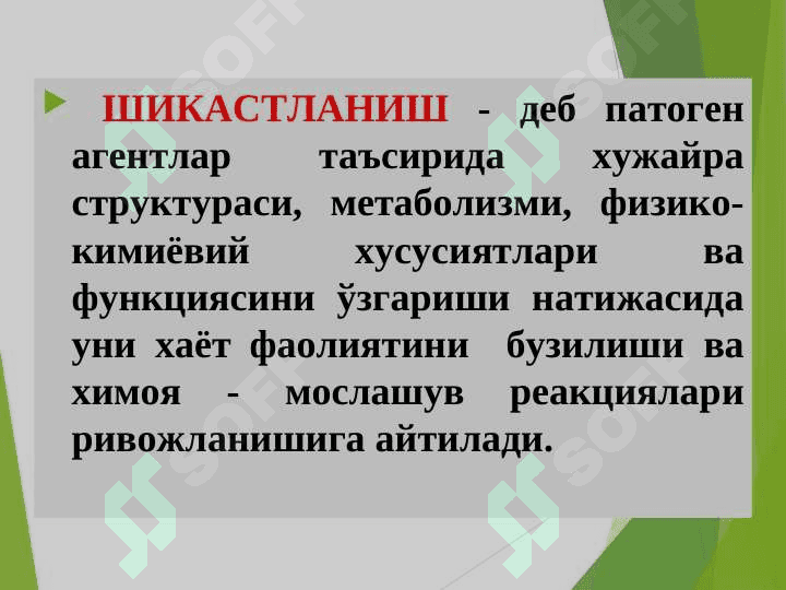 HUJAYRA SHIKASTLANISHI PATOFIZIOLOGIYASI 5