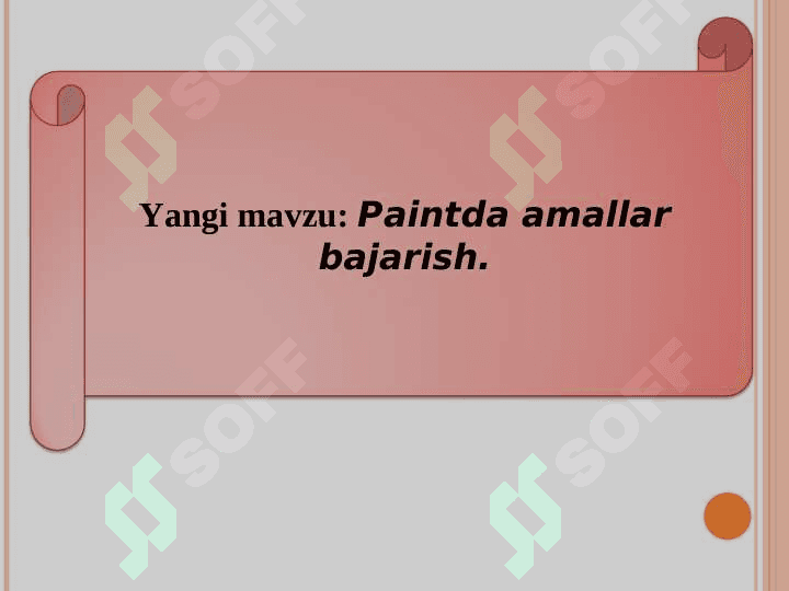 Paintda amallar bajarish 5