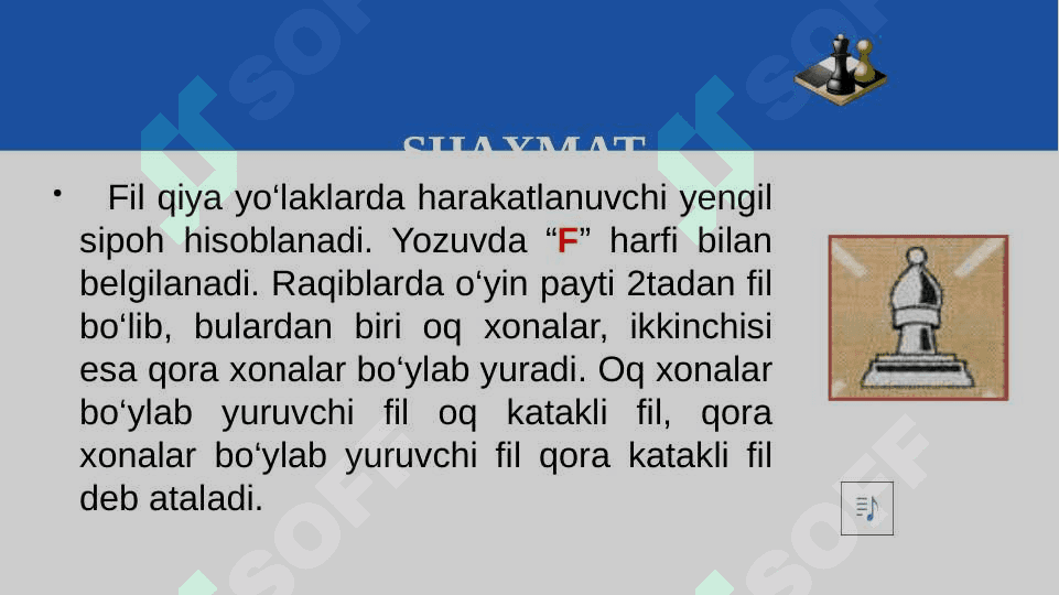 Shaxmat (fil) kombinatsiyalari 2