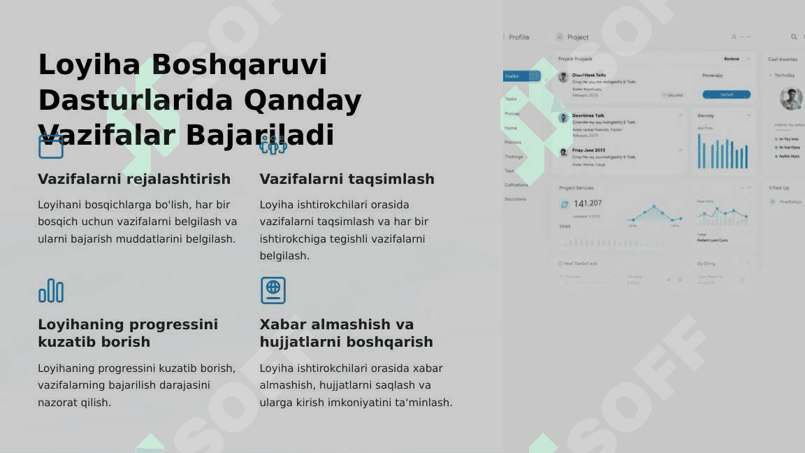 Loyiha boshqaruvi dasturlari 4