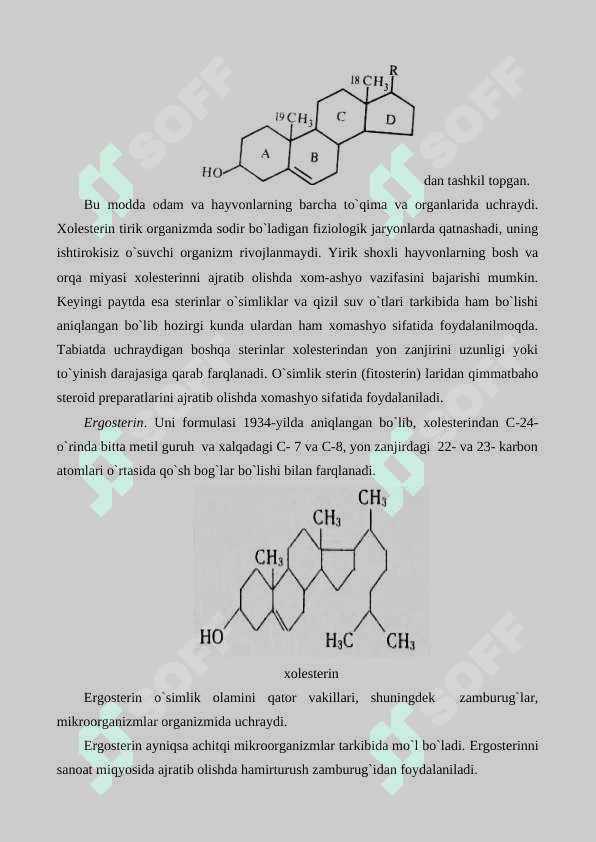 Organik moddalarni mikrobiologik transformatsiyalash va ularni qaytarilishini biotexnologik uslublari Kurs ishi 7