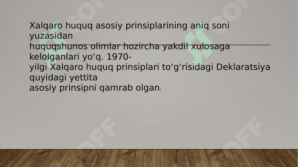 Xalqaro huquqning asosiy prinsiplari 3
