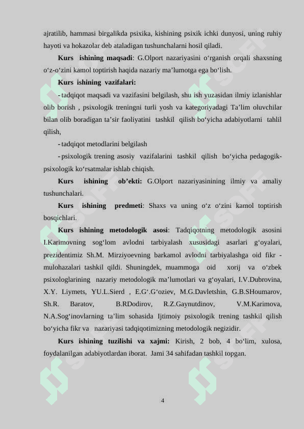 O‘z-o‘zini kamol toptirish motivlari 4