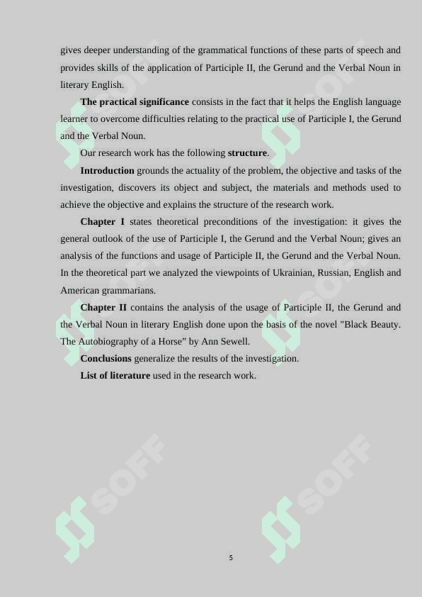 FUNCTIONAL GRAMMAR, ITS TASKS AND METHODS OF RESEARCH. 4