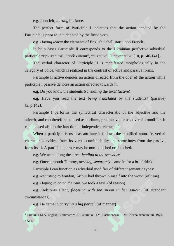 FUNCTIONAL GRAMMAR, ITS TASKS AND METHODS OF RESEARCH. 8