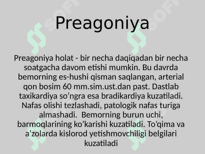 Inson hayotida terminal holatlarning kelib chiqishi 3
