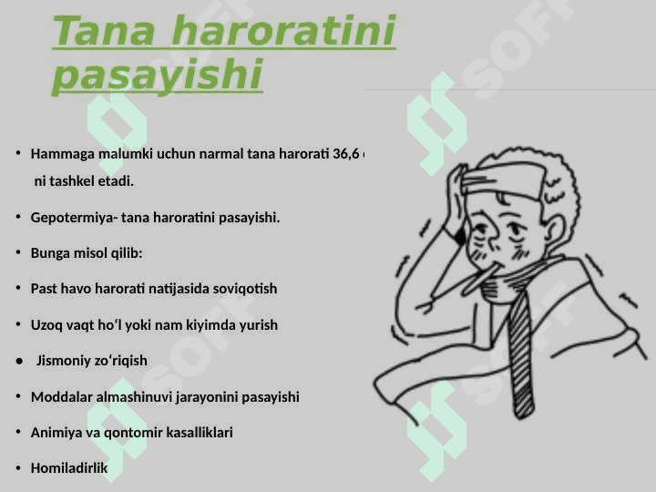 Tana harorati va uni o'lchash 2