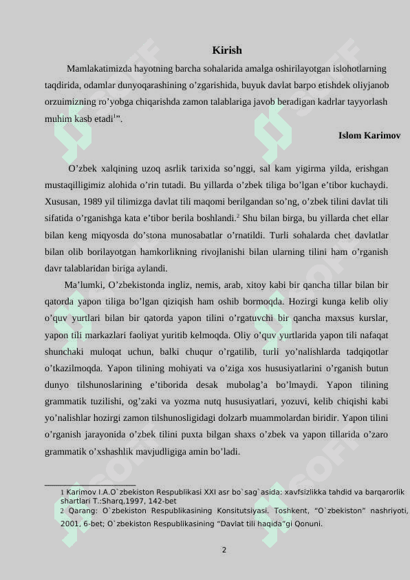 Yapon tilidagi qo’shma fe’llarning semantik va  KURS ISHI 2