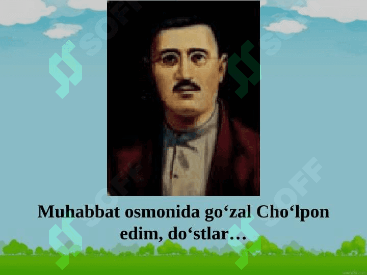 Abdulhamid Sulaymon o’g’li Cho’lpon PPT 2