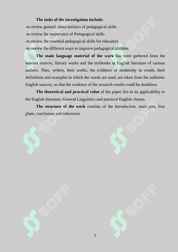 IMPROVING PEDAGOGICAL SKILLS 5