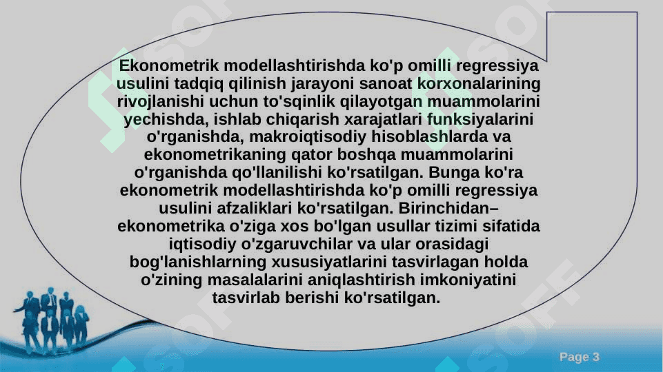 Ko‘p omilli ekonometrik tahlil 3
