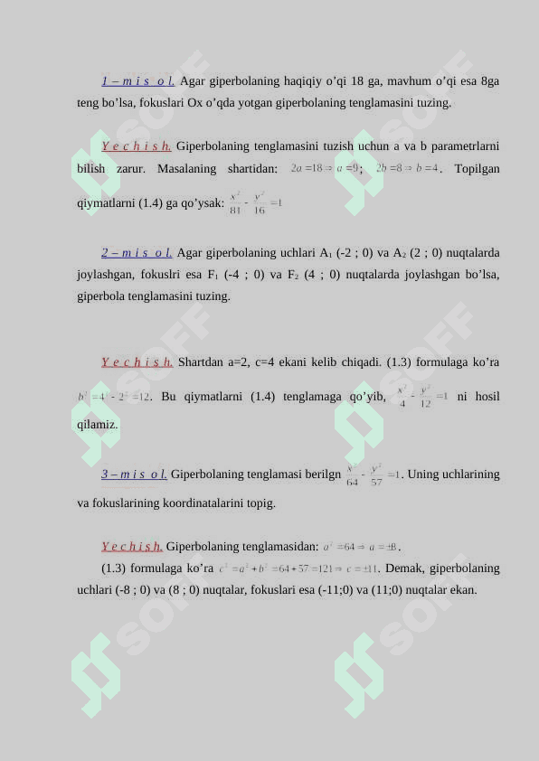 Giperbola va parabola 6