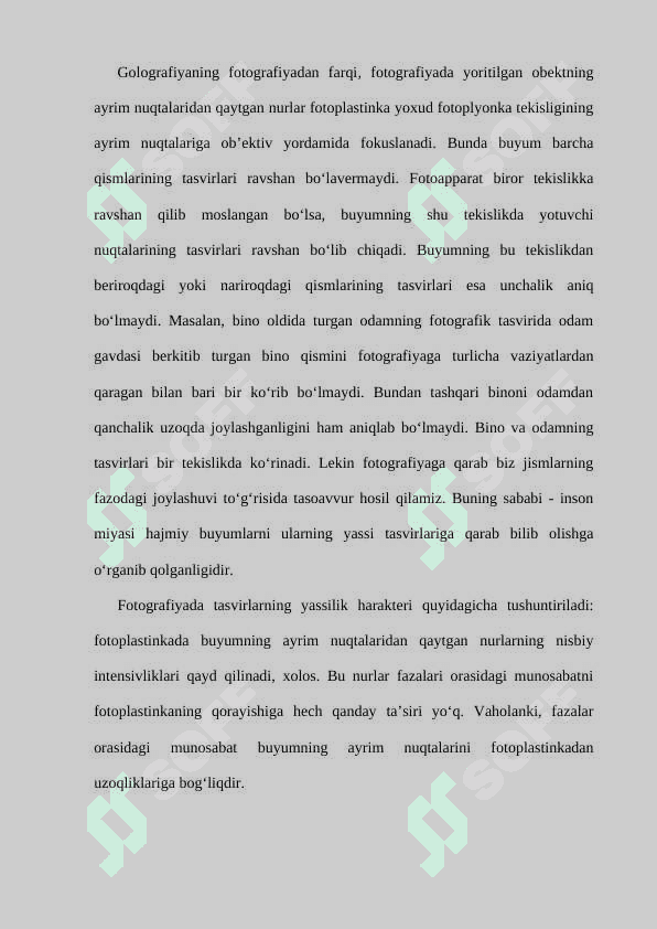 Golografiya haqida tushuncha 4