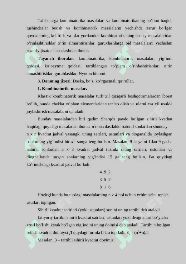 Kombinatorika elementlari 2 2