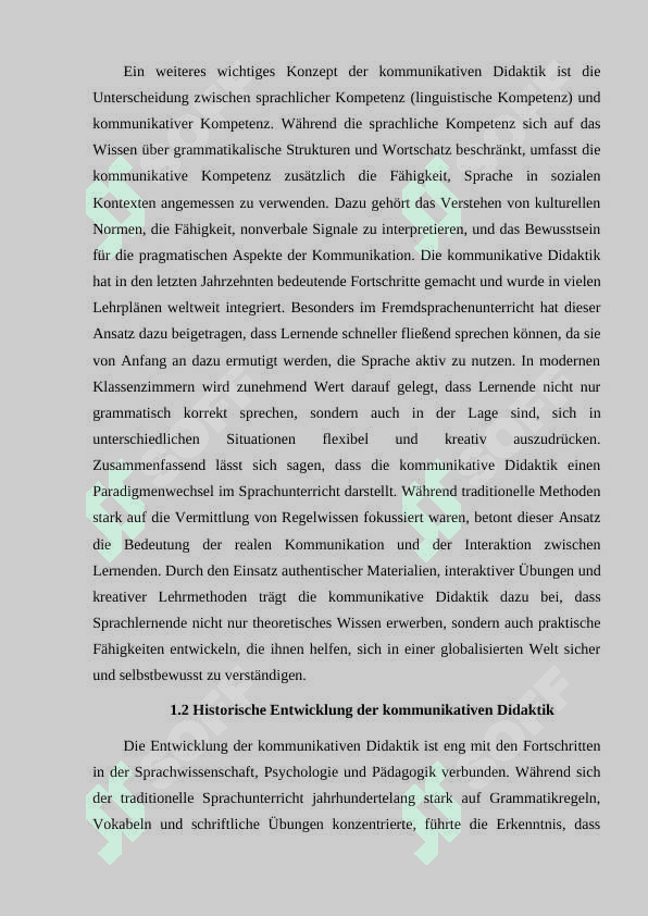 Thema: Die Entwiklung der kommunikativen Didaktik. mavzusida kurs ishi 8