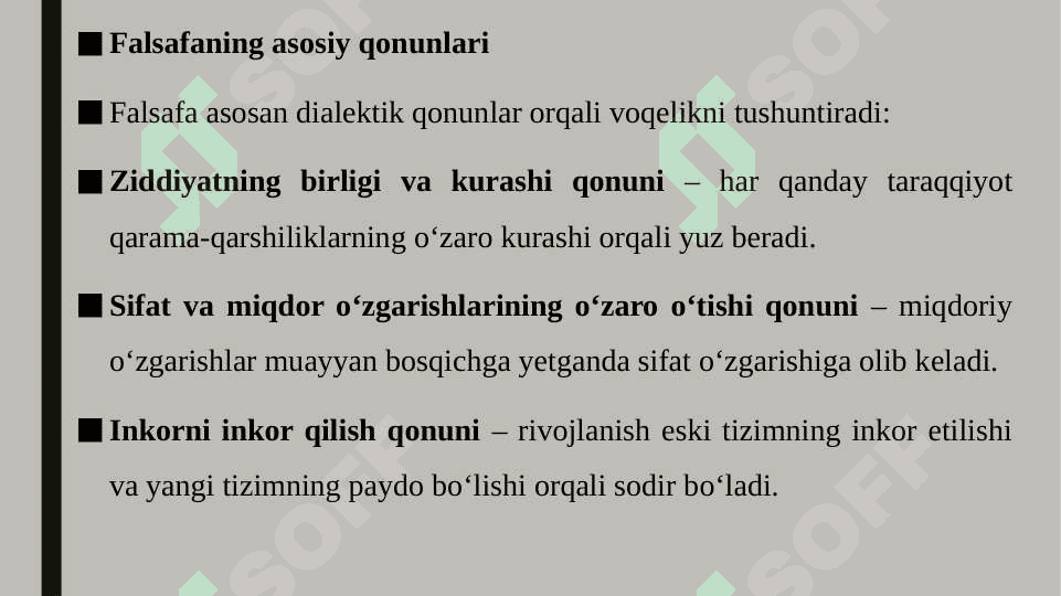Falsafaning metod,qonun va kategoriyalari 5