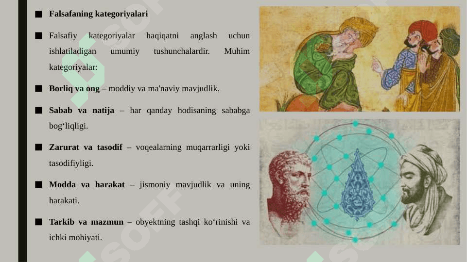 Falsafaning metod,qonun va kategoriyalari 6