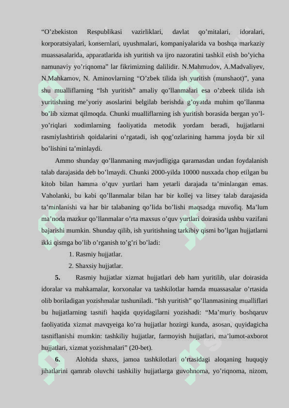 Ish yuritish tili va uslubi hujjat turlari va xususiyatlari 3