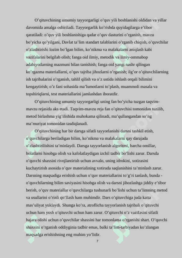 Milliy gʼoya oʼqituvchisining innovatsion faoliyati 7
