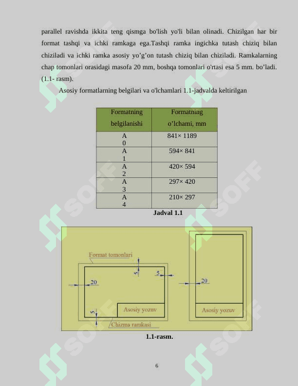 MUHANDISLIK VA KOMPYUTER GRAFIKASI 6