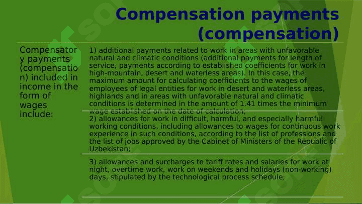 Income tax from individual. daromad solig'i 3