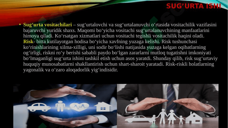 sug’urta atamashunosligi 4