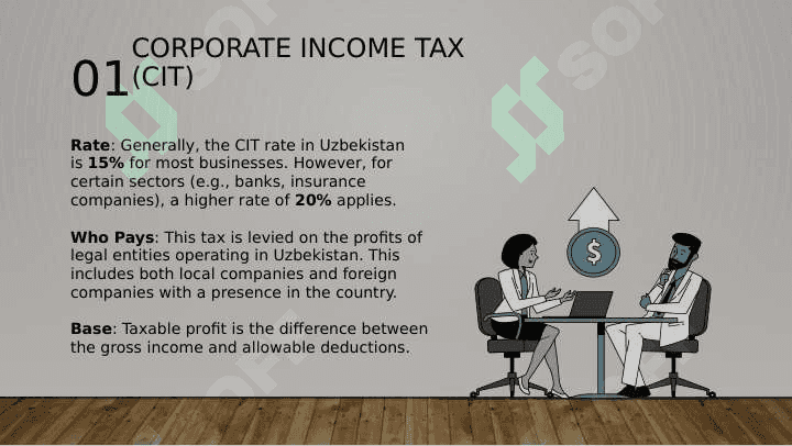 Tax system in Uzbekistan. O`zbekistonda soliq tizimi 4