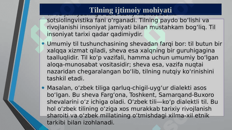 TIL VA JAMIYAT MUNOSABATI 3