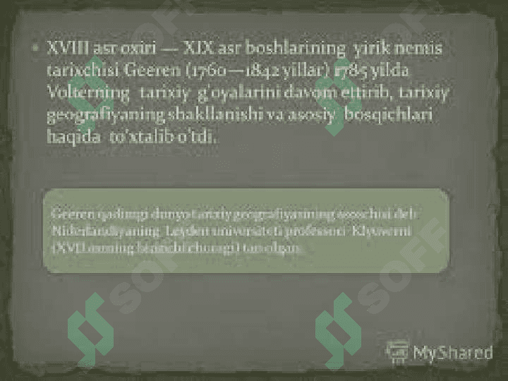 Tarixiy geografiyaning fandagi o'rni va taraqqiyoti 2