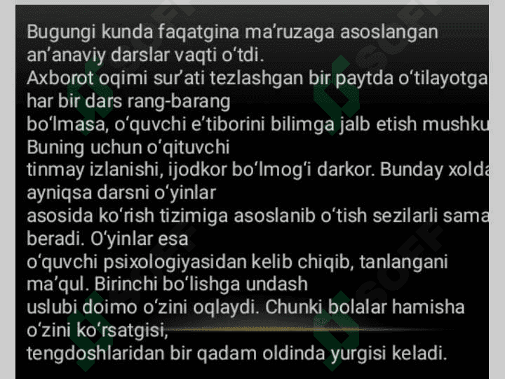 Pedagogikada kreativlik sifatini oshirish bosqichlari 2