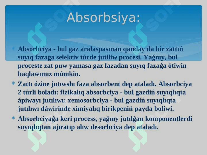MASSA ALMASIW PROCESSLERI MEXANIZMI 4