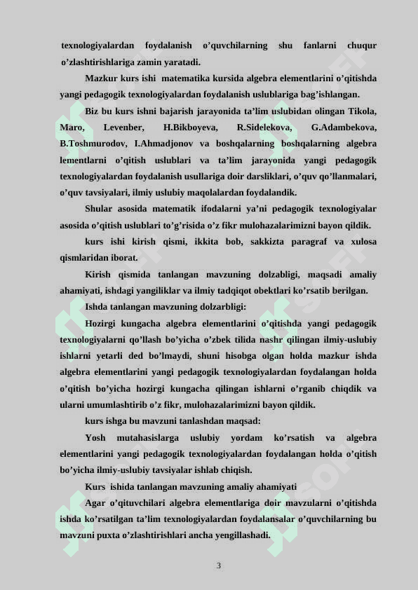 Chiziqli tenglamalar sistemasi va ularni yechish usullari 3