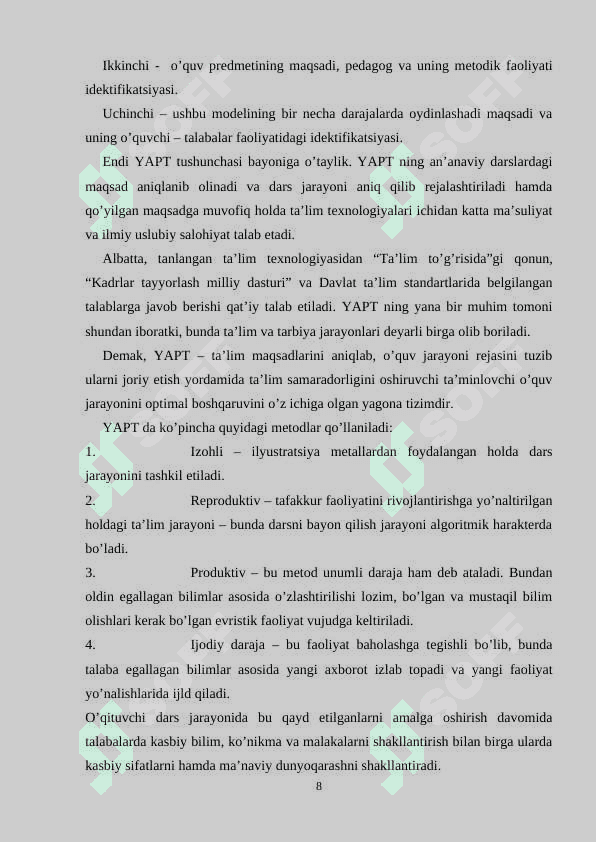 4-SINF TЕNGLAMALARNI YAPT ORQALI O’RGANISH 8