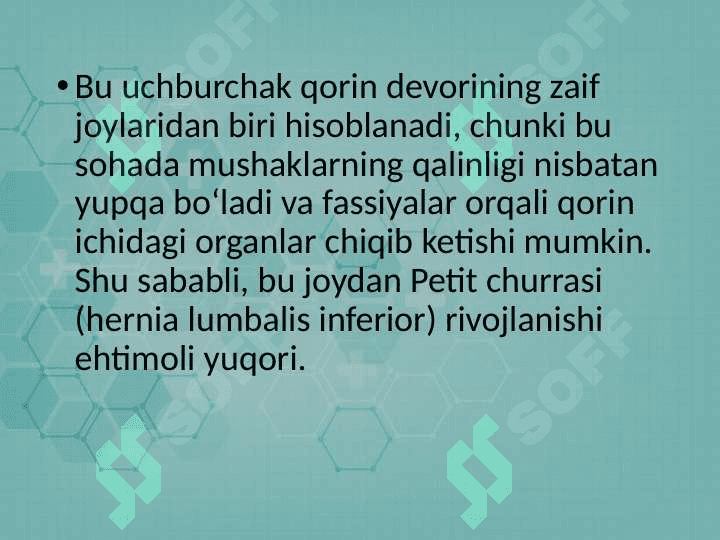 Pti uchburchagi va oraliq churralar 4