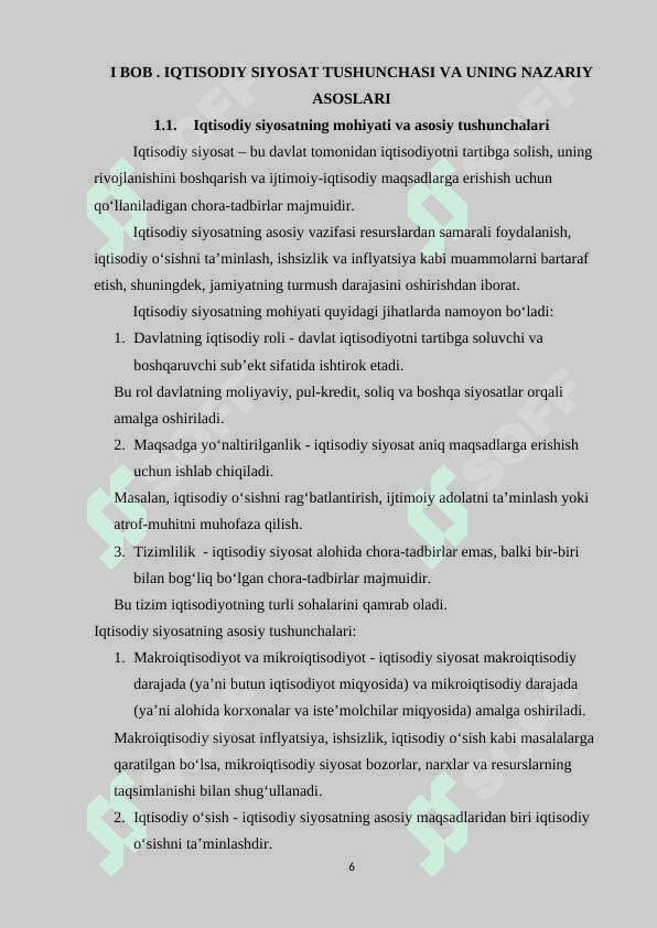 IQTISODIY SIYOSAT NAZARIY ASOSLARINING SHAKLLANISHI 6