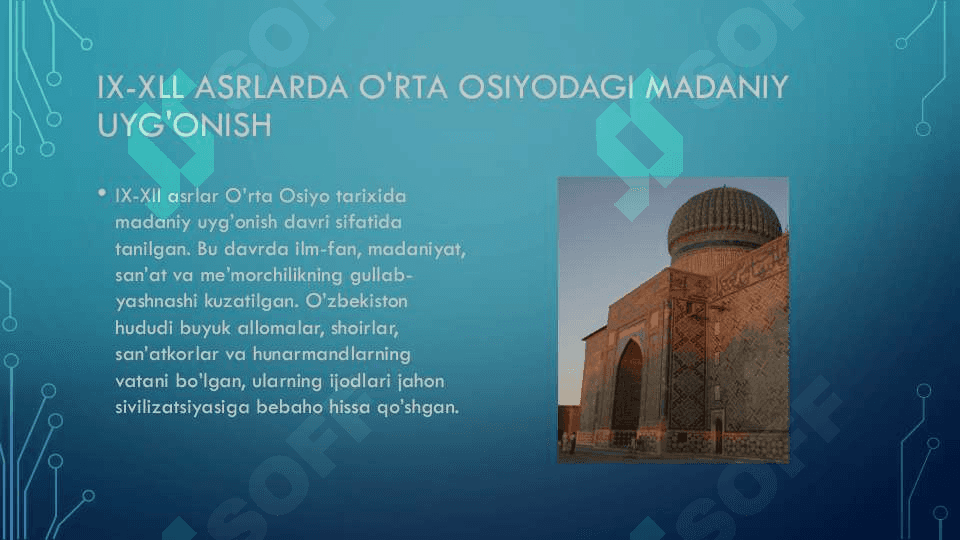 Madaniy uyg'onish 3