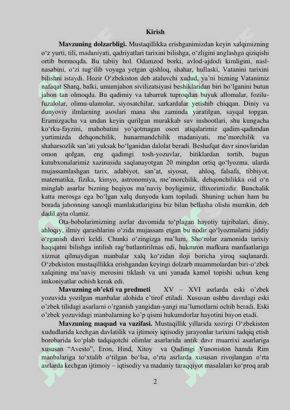 XIV – XVI asrlarda eski o’zbek tilida ijod qilgan olimlar 2