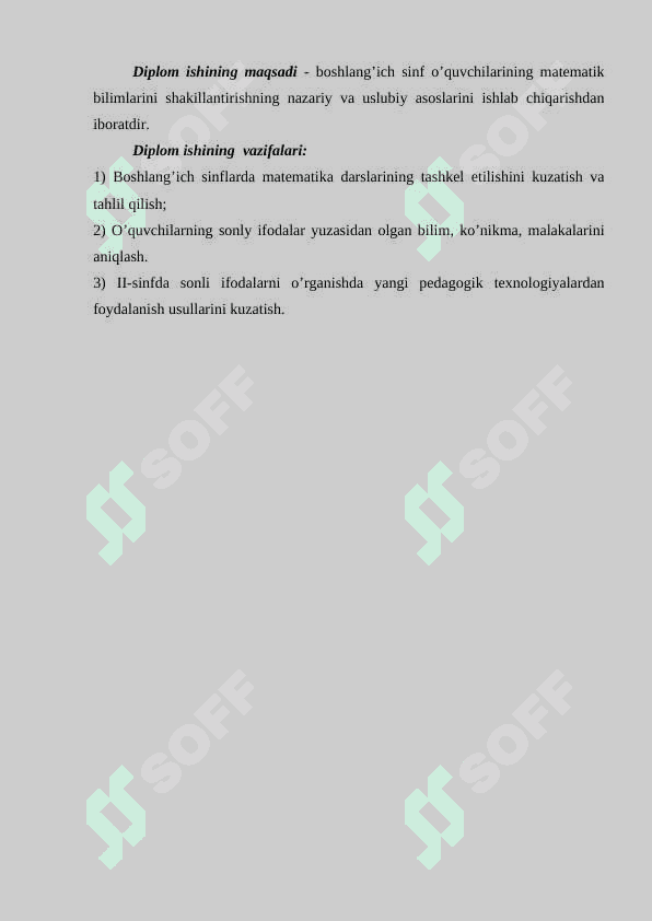 1- SINF OʻQUVCHILARINI MATNLI MASALALARNI YECHISHDA MULOHAZA YURITISH USULLARI 6