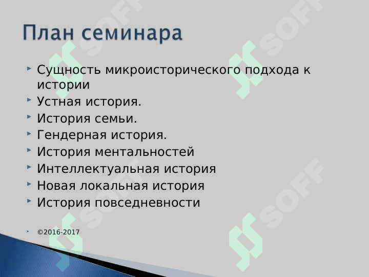 Микроисторический подход к истории 2