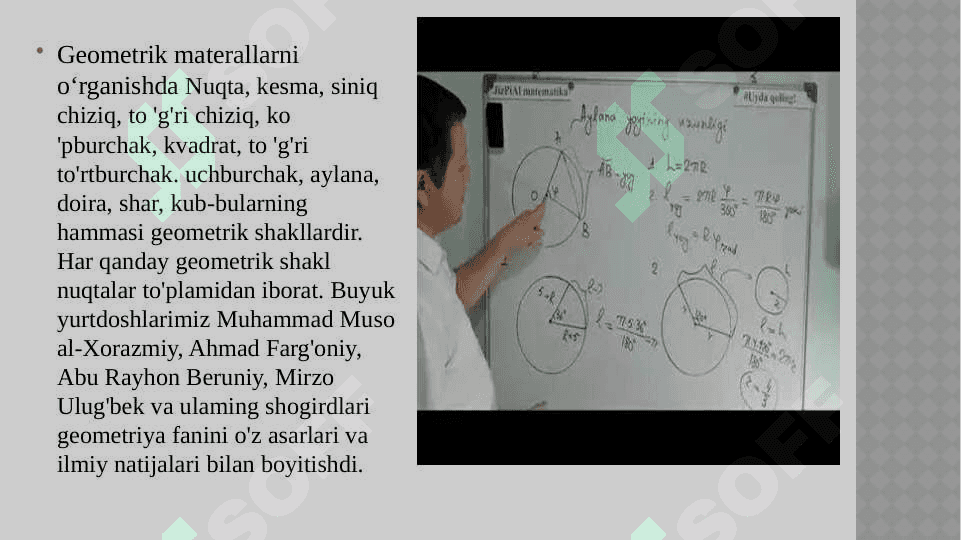 Sinfdan tashqari mashgʻulotlarda geometrik materallarni oʻrganish metodikasi 4