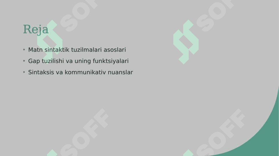 Matnda sintaktik qurilmalar 2