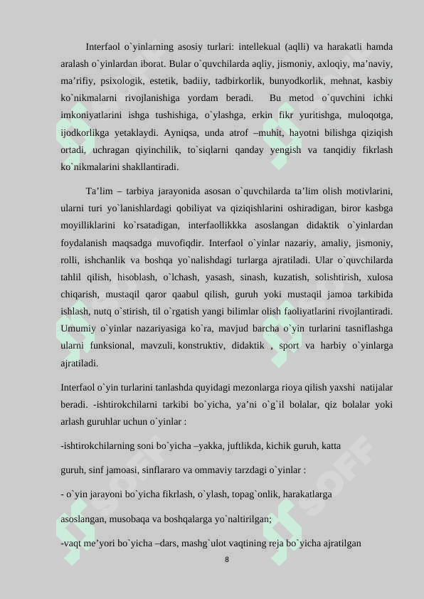 Oʻqish darslarida ,,Kumush qish misoli oqqush mavzusini oʻrganish,, 8