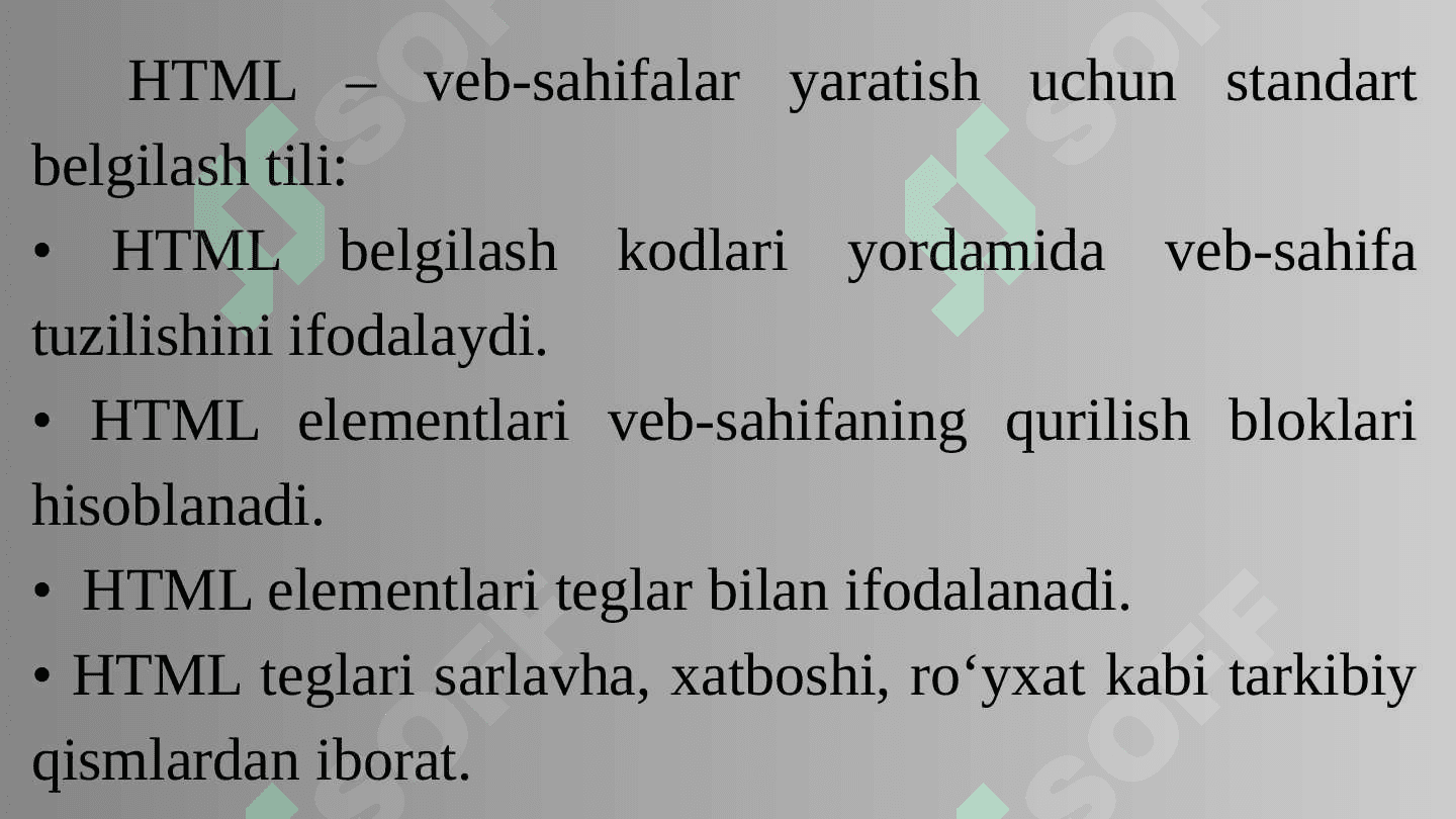 Ta’lim jarayonida Web texnologiyalarlardan foydalanish 7