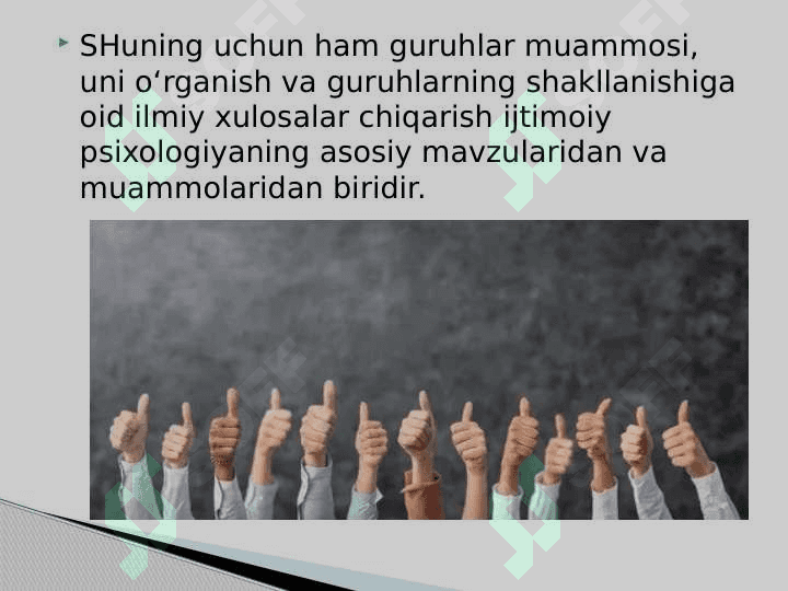 Katta guruh tushunchasi va klasifikatsiyasi 4