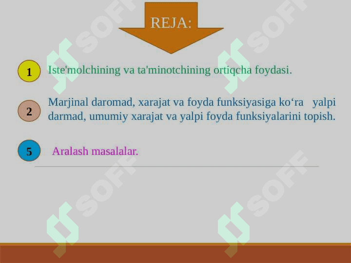 INTEGRAL HISOBNING IQTISODIYOTGA TADBIQI 2