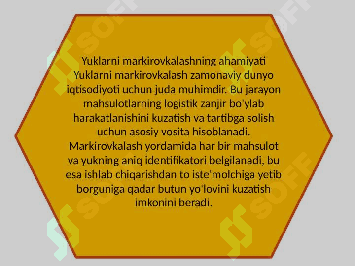 Yuklarni markirovkalash 3