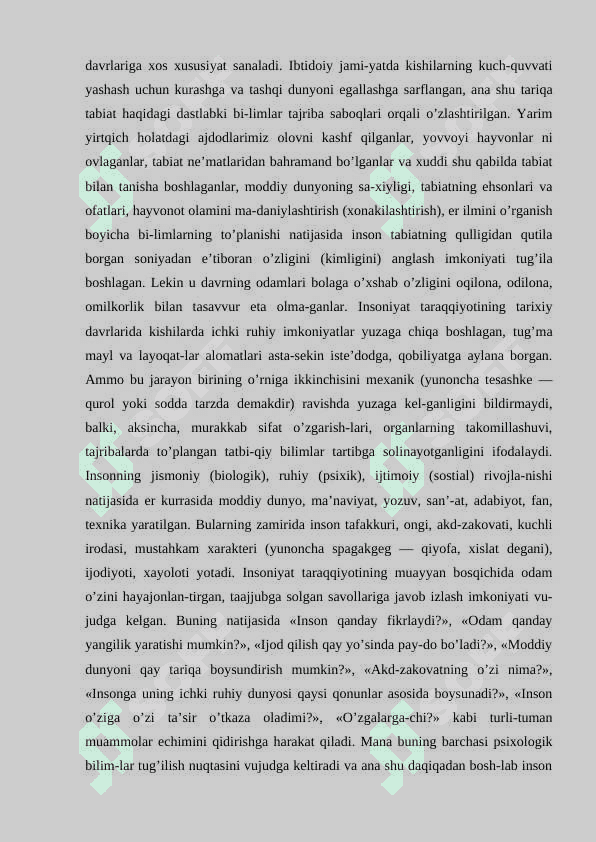 Umumiy psixologiya fanining predmeti, maqsadi va  vazifasi 4
